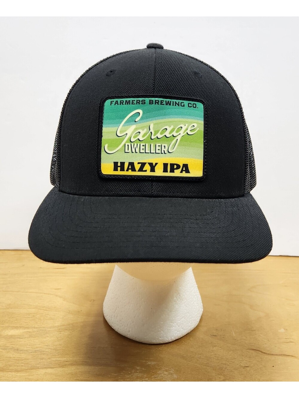 Farmers Brewing Co. Garage Dweller Hazy IPA Trucker Hat Richardson 112 Snapback